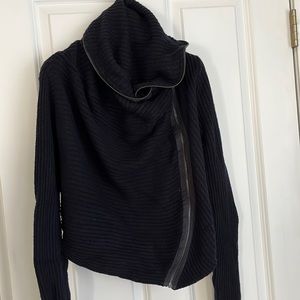 Elie Tahari cardigan in dark navy